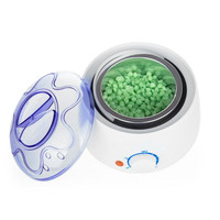 Podgrzewacz do wosku i parafiny 200cc mini podgrzewacz wosku stóp Mini SPA maszyna ręczna do depilacji ciała 1 maszyna + 100g wosk fasoli 10 sztuk naklejki 6